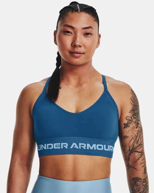 Women's - Compression Fit Sport Bras or Leggings in Blue or Purple or White  or Brown or Gray
